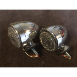 2 VEILLEUSES NEUVES REFABRIQUEES DELAGE DELAHAYE BUGATTI HOTCHKISS TRACTION 15/6