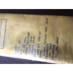 2 ESSUIE GLACE NEUF PJ PORSCHE 911 PEUGEOT 204 304 CABRIOLET FORD TAUNUS 12 15 17