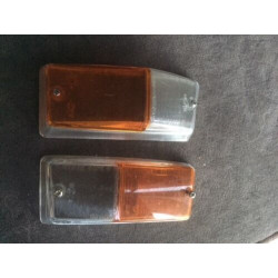 2 CABOCHONS DE CLIGNOTANTS AVANT NEUF ORIGINAL RENAULT 16 LANCIA FULVIA