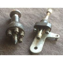 2 COMMANDES ALLUMAGE ORIGINAL PEUGEOT SIMCA DELAGE DELAHAYE HOTCHKISS