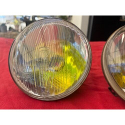 2 PHARES MARCHAL H1 LONGUE PORTEE CITROEN DS ALPINE A110 SIMCA CG PORSCHE 911