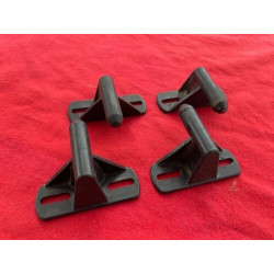 4 SUPPORTS PLASTIQUE AILE ARRIERE ORIGINE CITROEN ID DS 19 20 21 ET 23