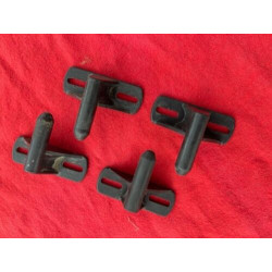 4 SUPPORTS PLASTIQUE AILE ARRIERE ORIGINE CITROEN ID DS 19 20 21 ET 23