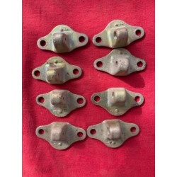 LOT DE 8 SUPPORTS DE MONTAGE FERRURE DE PORTE ORIGINE CITROEN ID DS TOUT MODELE
