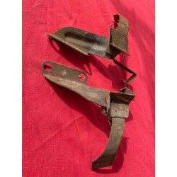 2 SUPPORTS D ET G PARE-CHOC AVANT CITROEN ID DS 19 MAXI 1962
