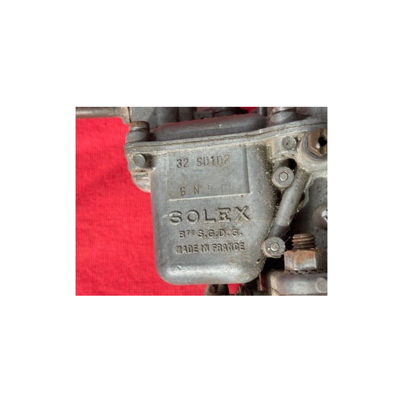 Carburateur SOLEX DOUBLE CORPS CITROEN ID 19 ANNEE 1966