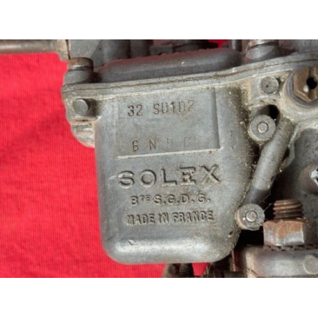 Carburateur SOLEX DOUBLE CORPS CITROEN ID 19 ANNEE 1966