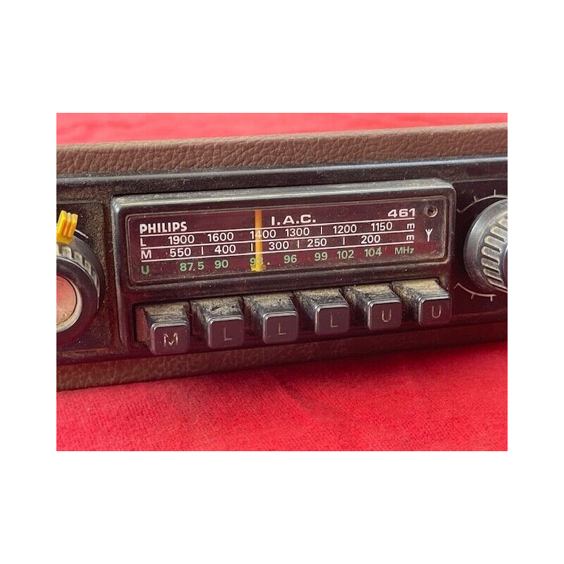 RADIO AM FM PHILIPS ACCESSOIRE ORIGINE CITROEN AX BX CX PEUGEOT 205 305