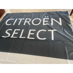 Drapeau neuf expo CITROEN garage vintage années 2000