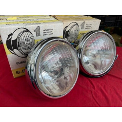 2 phares MARCHAL H4 SIMCA RALLY 1 2 CG MATRA DJET 1100 TI SPORT PROTOTYPE