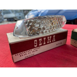 2 clignotants neuf SEIMA original CITROEN ID DS 19 ou 21 1956 à 1967