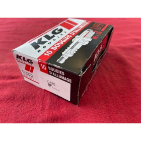 Lot de 10 bougies KLG 42S CITROEN DS CX 2CV RENAULT R10 R12 R4 R5 R6 R8