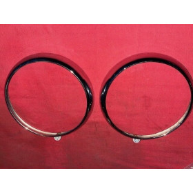 2 cerclages de phares neuf RENAULT FREGATE PRAIRIE GALION
