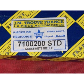 Coussinets de bielle cote standard neuf - RENAULT 4CV DAUPHINE JUVA 4 FLORIDE