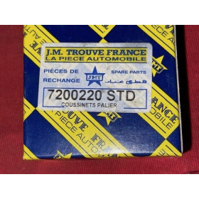 Coussinets de palier cote standard neuf - RENAULT 4CV DAUPHINE JUVA 4 FLORIDE