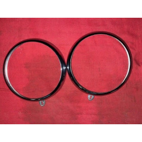 2 cerclages de phare MARCHAL CITROEN TRACTION 11cv