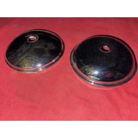 2 coupelles d'enjoliveur de roue (chromé) - CITROEN TRACTION