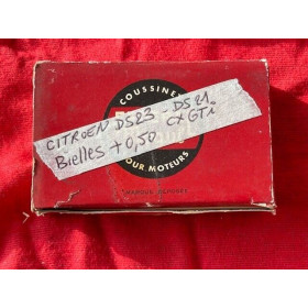 Coussinets 0,50 bielles neuf d'époque NOS CITROEN DS 23 21 CX GTI 2400