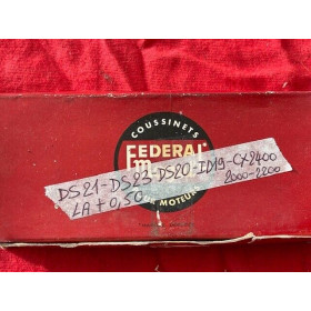 Coussinets ligne arbre +0,50 neuf d'époque NOS CITROEN DS21 DS23 DS20 ID19 CX