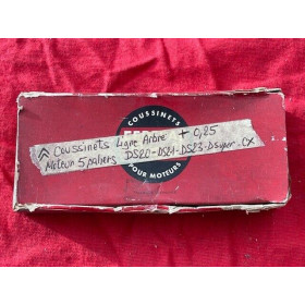 Coussinets ligne arbre +0,25 neuf d'époque NOS CITROEN DS21 DS23 DS20 ID19 CX