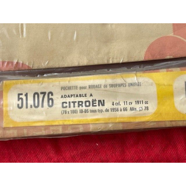 Pochette rodage neuve d'époque CITROEN ID 19 DS 19 tout type maxi 1965