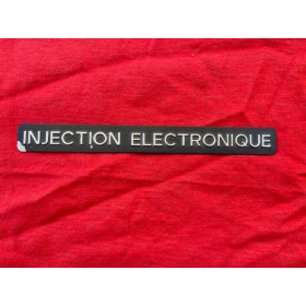 Sigle de coffre arrière origine CITROEN SM injection électronique