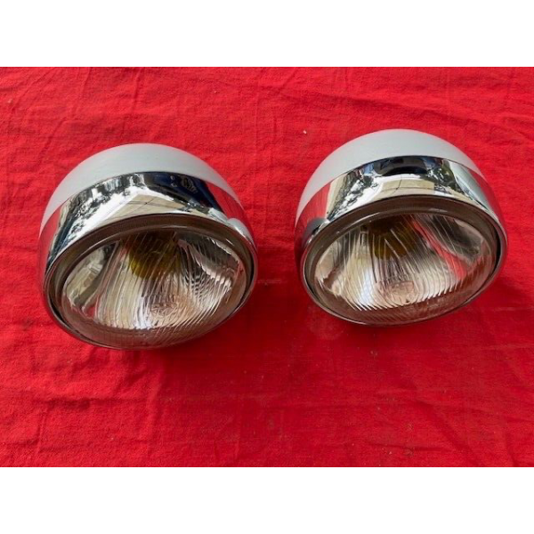 2 phares MARCHAL additionnel CITROEN ID ou DS 19 et 21 CONFORT PALLAS maxi 1967