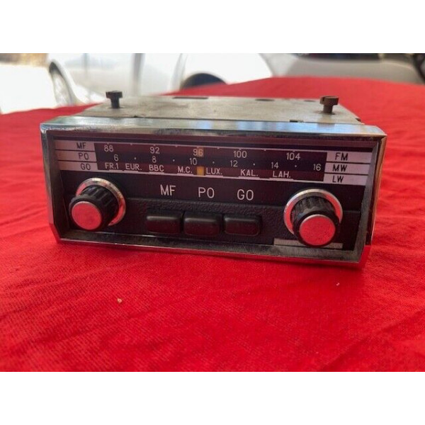 Radio PO-GO-FM CONTINENTAL EDISON original CITROEN DS 1970 à 1975