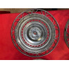 4 enjoliveurs Robergel 380mm Citroën ID DS 19 20 21 ou 23 Peugeot 404 cabriolet