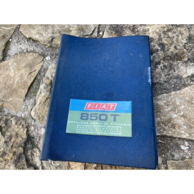 Manuel de pièces origine Fiat 850 T