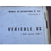 Manuel de réparation original Citroën GS numéro 3