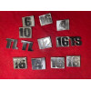 Lot de monogrammes de coffre neuf Renault TL 4 6 10 12 et 16 TS