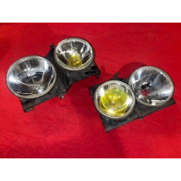 4 phares Marchal original H4 + H1 Citroën CX Morette ou DS 20 21 ou 23 A110