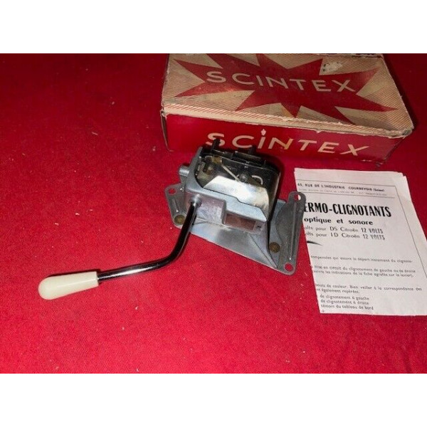 Commodo de clignotant neuf Citroën ID DS 19 ou 21 Scintex 1959 à 1961 12V