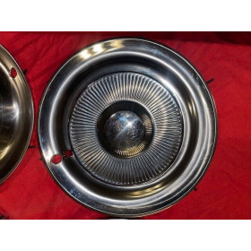 4 enjoliveurs sombrero neuf original Citroën DS 19 cabriolet Pallas 1964 et 1965