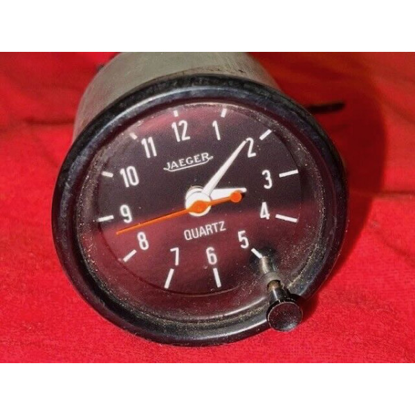 Montre Jaeger neuve 52mm Renault Alpine Peugeot Rally Citroën compétition