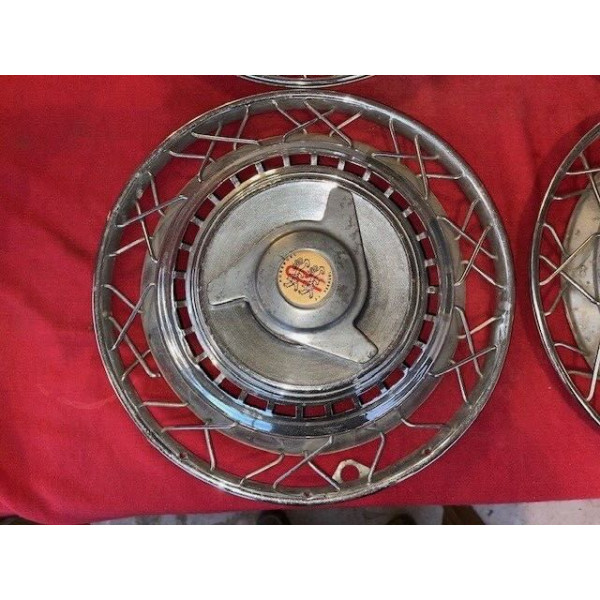 4 enjoliveurs Robergel 15" 380mm Citroën DS 2CV Peugeot 203 403 404 Renault