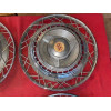 4 enjoliveurs Robergel 15" 380mm Citroën DS 2CV Peugeot 203 403 404 Renault