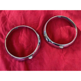 2 cerclages de phare neuf Renault 4CV