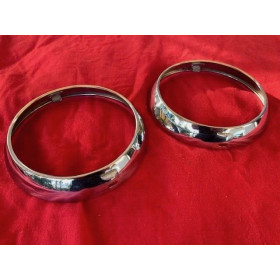 2 cerclages de phare neuf Renault 4CV
