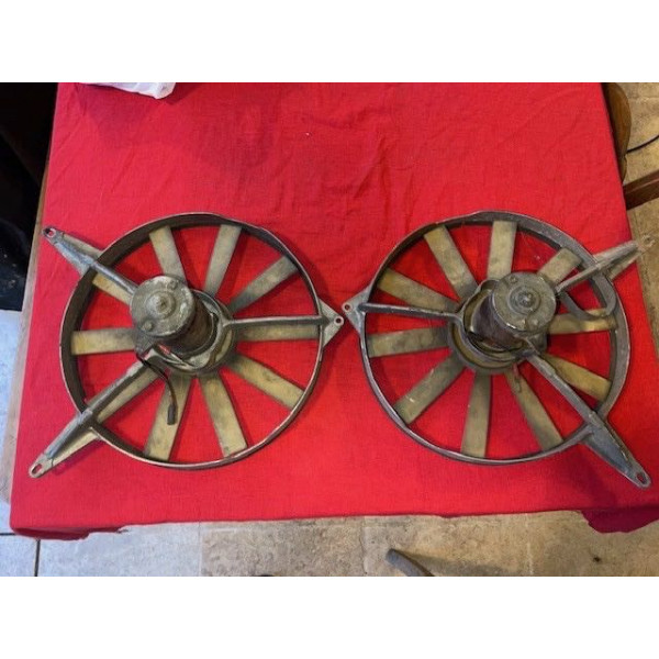 2 ventilateurs radiateur original Ducellier Citroën SM Maserati