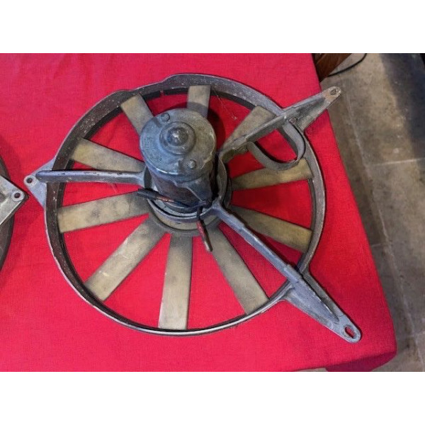 2 ventilateurs radiateur original Ducellier Citroën SM Maserati