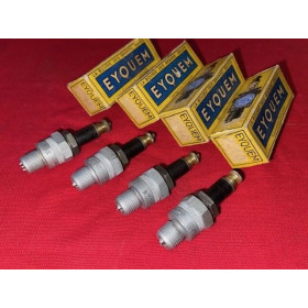 4 bougies neuves original Eyquem P10 Bugatti Delage Delahaye Hotchkiss Cyclecar