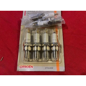 Lot de 6 bougies neuves origine Citroën SM Maserati Merak
