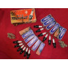 Lot de 12 bougies neuves origine Marchal HFS34 Ferrari 250 GTO V12 Colombo