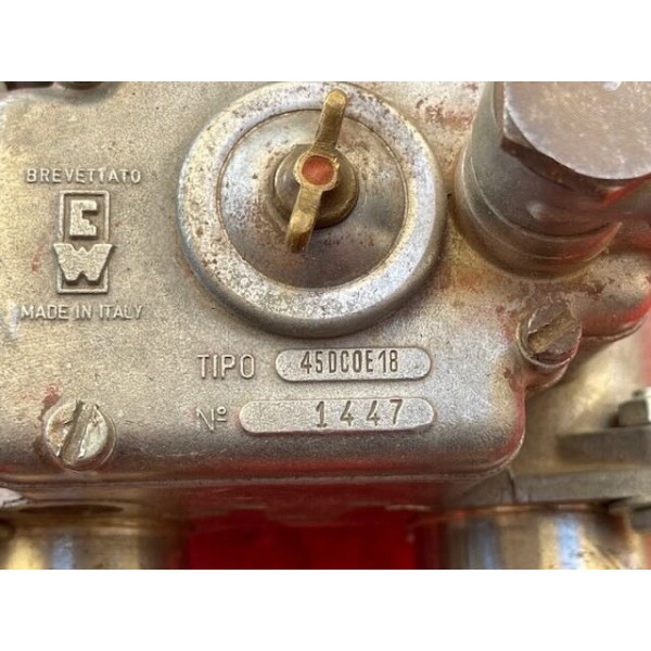 Carburateur Weber 45 DCOE 18 usine Alfa Romeo Giulia Sprint GTA