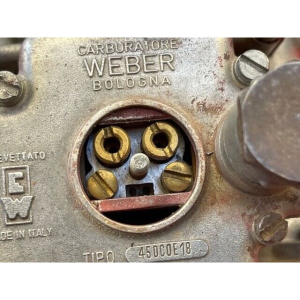 Carburateur Weber 45 DCOE 18 usine Alfa Romeo Giulia Sprint GTA