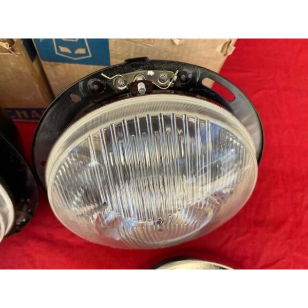 2 phares Marchal Amplilux neuf origine Citroën DS Peugeot Ferrari Maserati