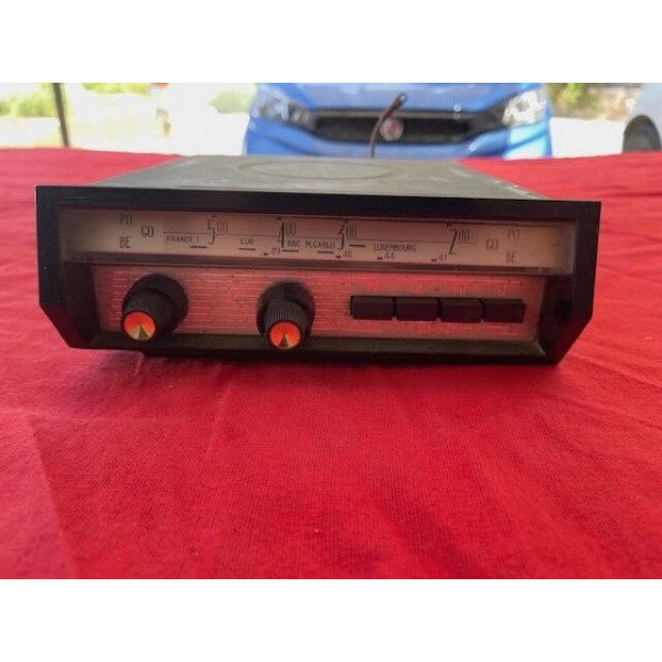 Radio Continental Edison origine Citroën ID DS 19 ou 21 1969