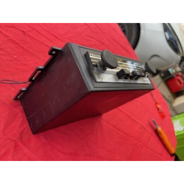 Console centrale + radio Philips AM FM Renault 5 12 16 Alpine Citroën DS